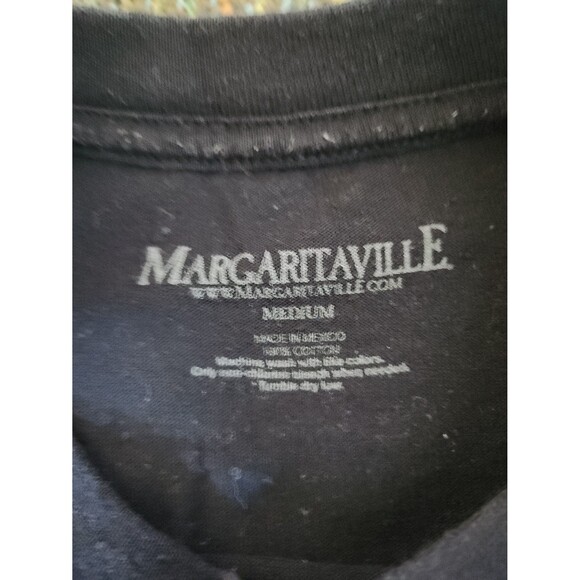 Margaritaville Key West "Yes, I'm a Pirate...200 Years Too Late" Black T-Shirt M - Picture 5 of 5